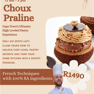 Praline Hazelnut Choux Masterclass