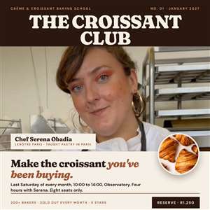 Chocolate Croissant Baking Class